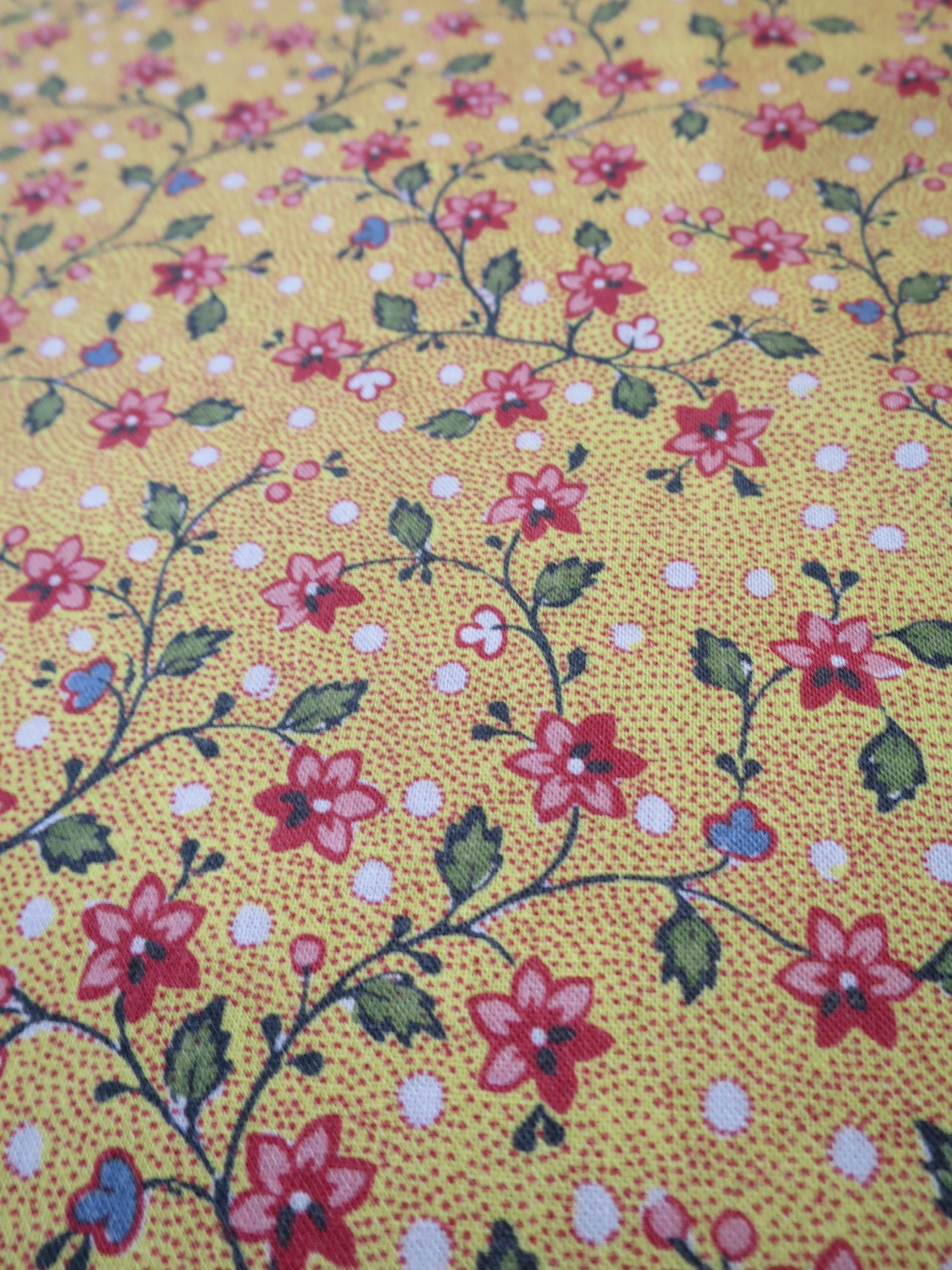 Sajou Fat Quarter- Yellow Coromandel