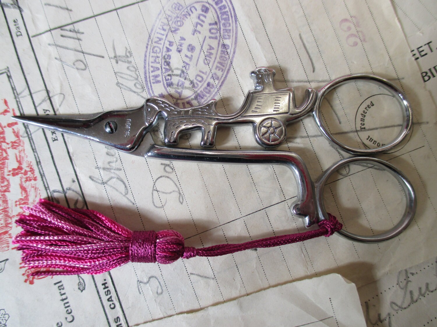 Sajou Boxed Woodmans Cart Hand Paired Embroidery Scissors
