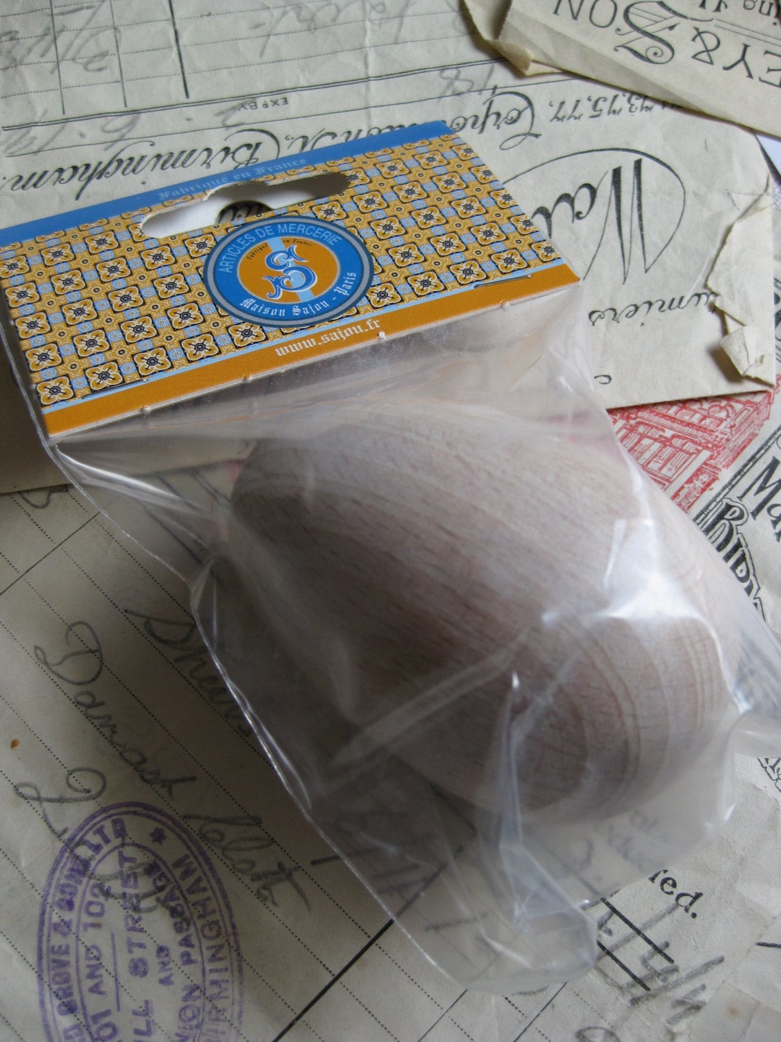 Sajou Traditional Wooden Darning Egg | Heritage Sewing Tool