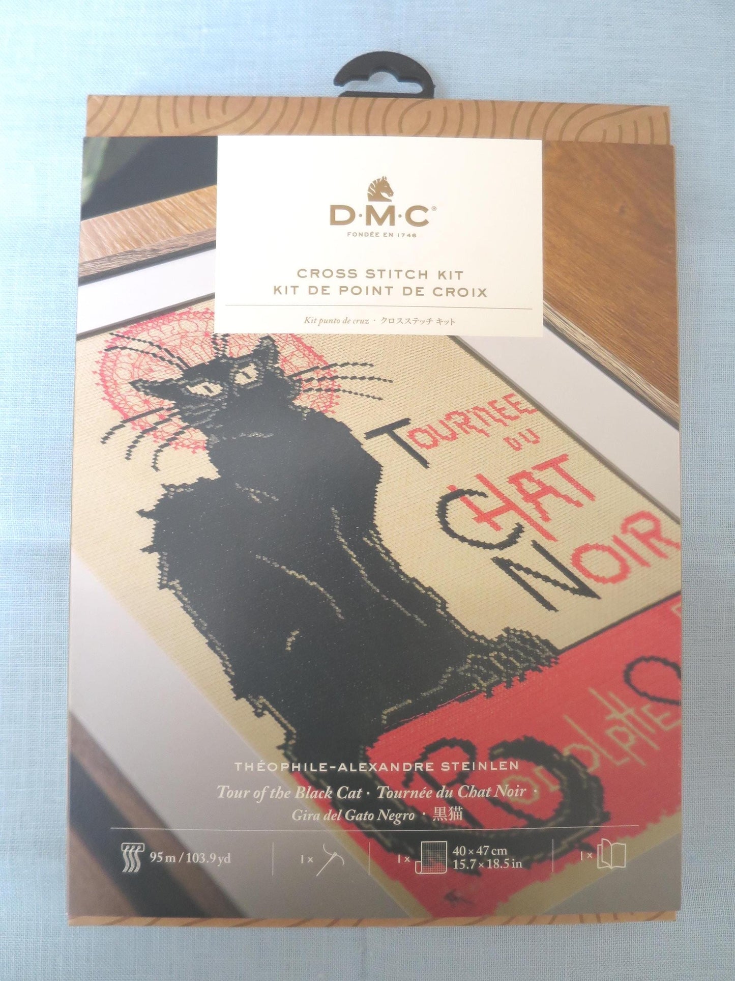 Tour of the Black Cat- Alexandre Steinlen- Cross Stitch kit