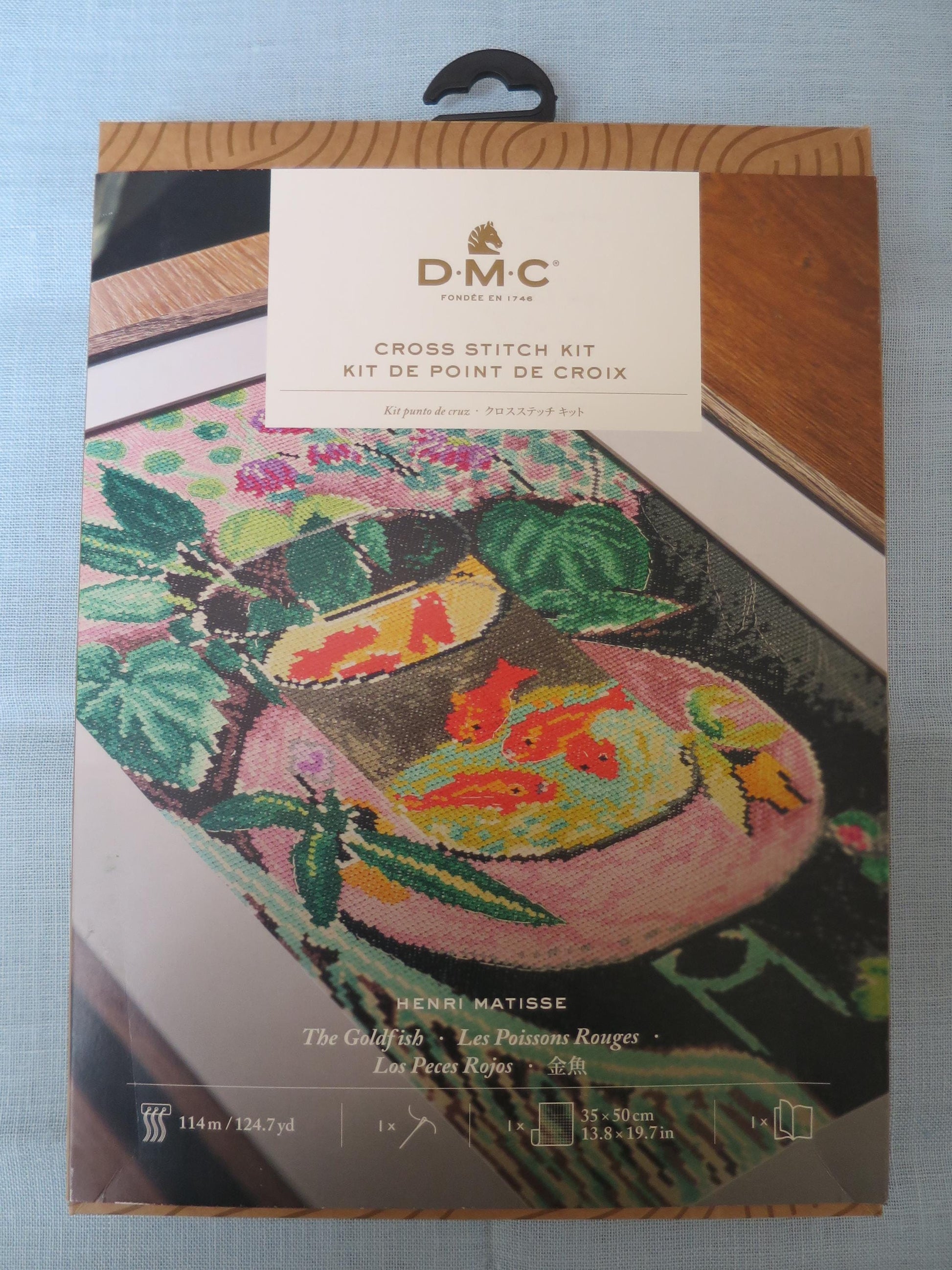 The Goldfish- Henri Matisse- DMC Cross Stitch kit