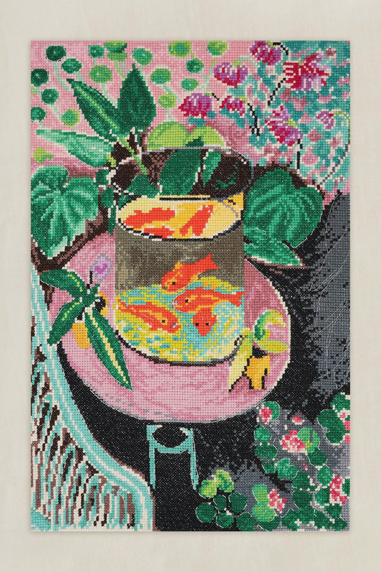 The Goldfish- Henri Matisse- DMC Cross Stitch kit