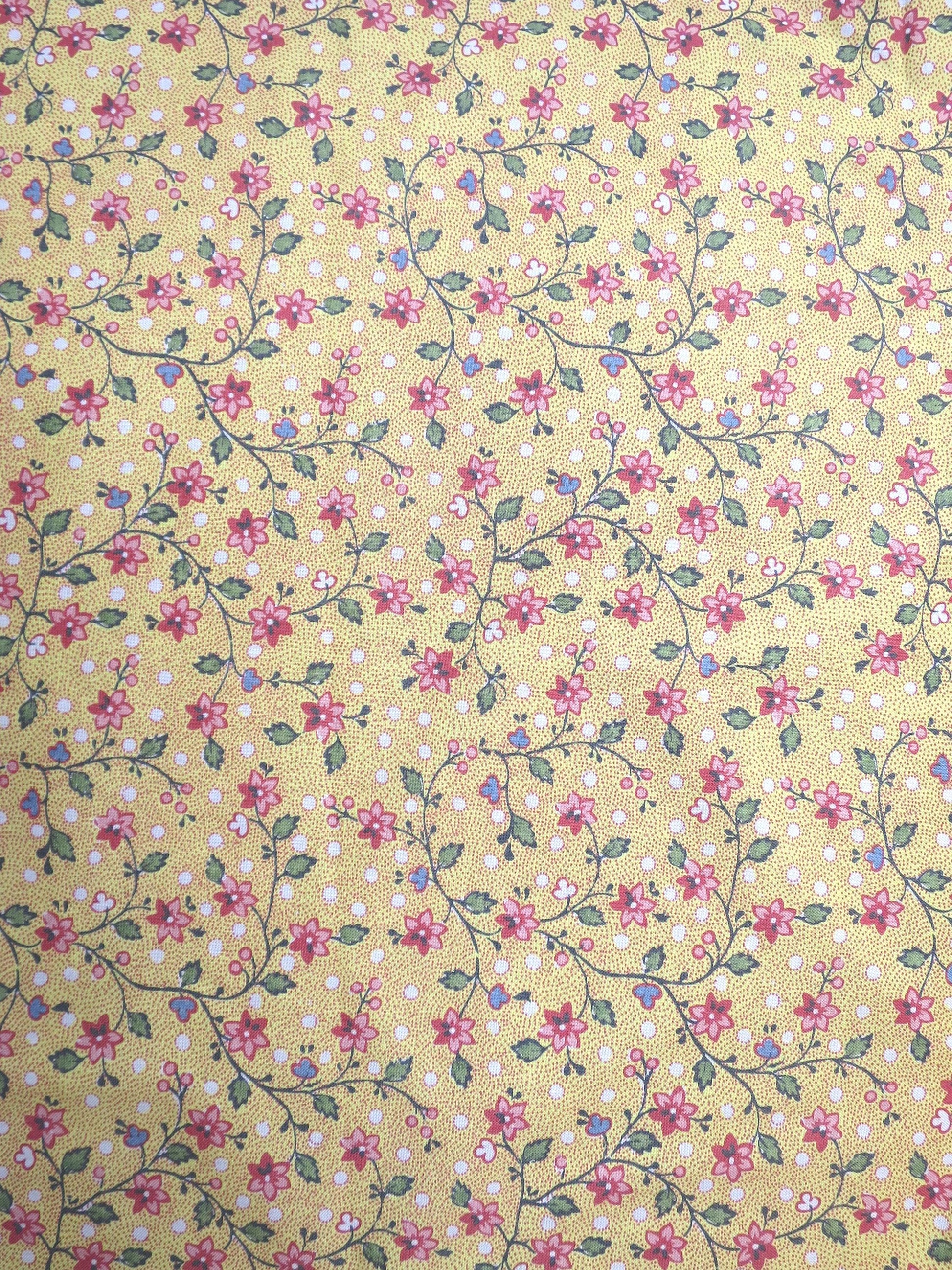 Sajou Fat Quarter- Yellow Coromandel