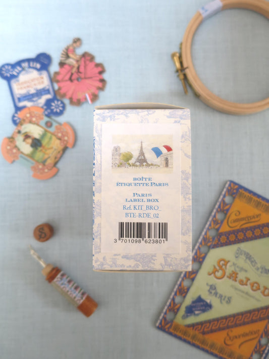Sajou Pot to Embroider- Paris Landmarks