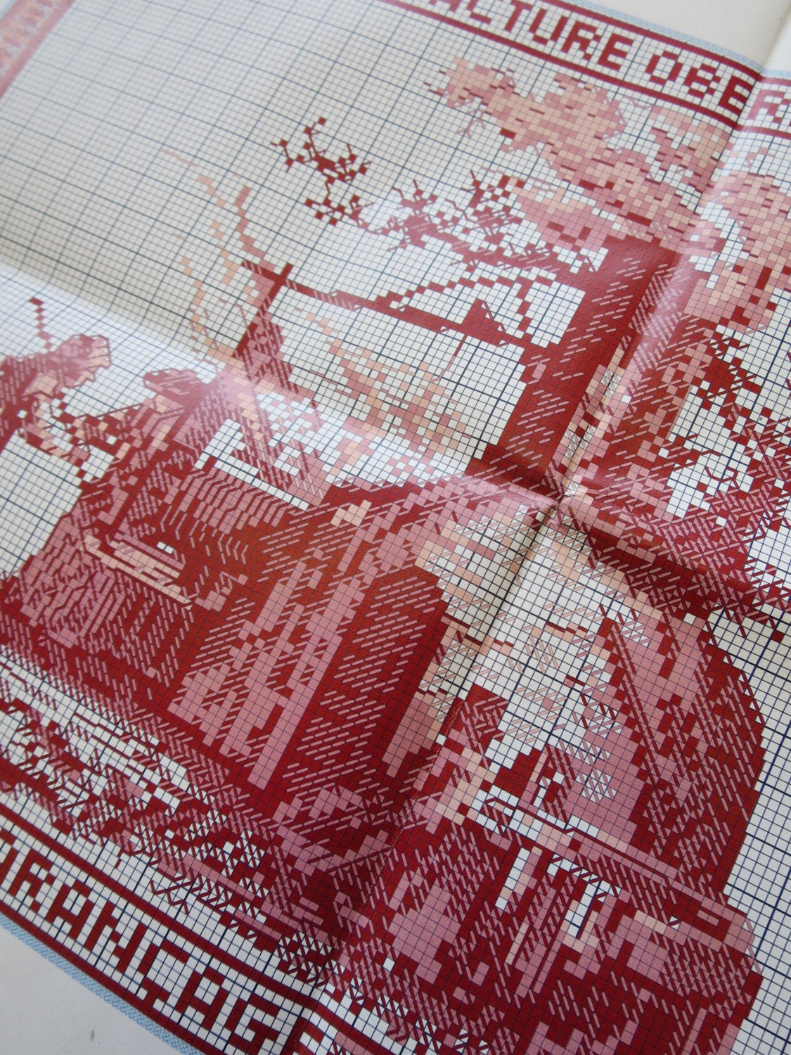 Sajou Museum & Heritage Toile du Jouy Manufacture Embroidery Kit- The Maddering