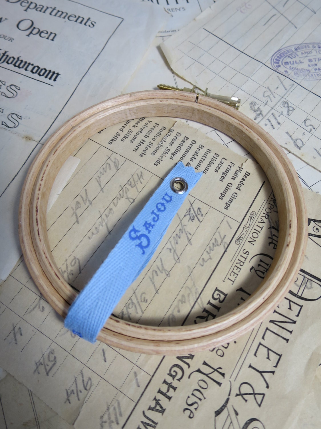 Sajou Wooden Embroidery Hoops Sizes 22- 30 cm