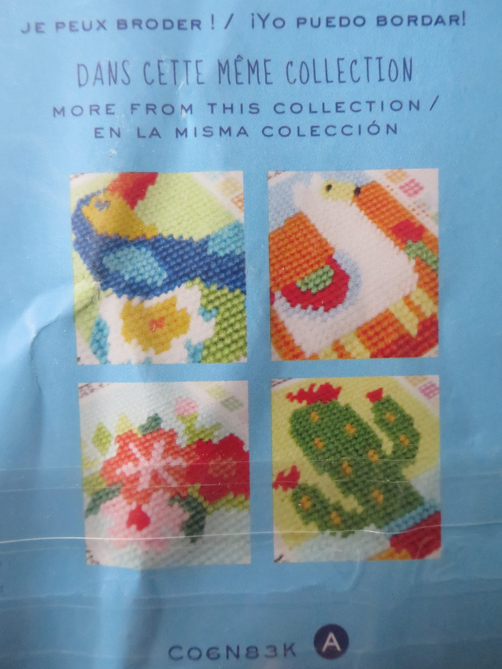 DMC Children's I Can Stitch Tapestry Kit- Mika The Llama